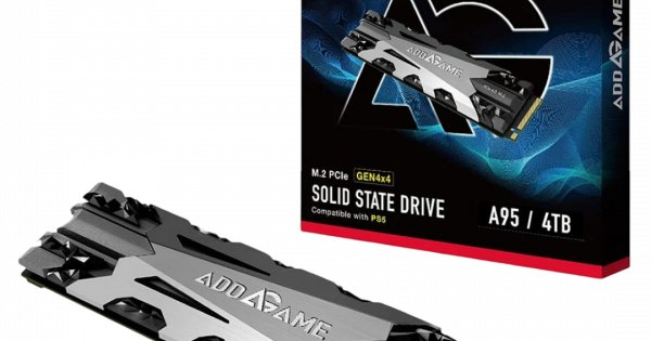 قرص SSD ADDLINK A95 Gen4 NVMe M.2 بسعة 4TB – تخزين عالي السعة